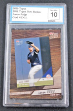 2019 Topps 2018 Topps Now Review Aaron Judge Card TN-1 GEM MINT 10