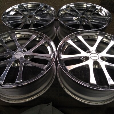Weds Kranze Aluminum Wheels 20 inch 8J 5x114.3 ET+38 Hub