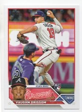 Vaughn Grissom 2023 Topps Series 1 Rookie RC #275