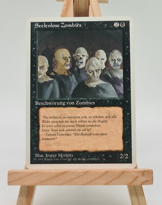 Seelenlose Zombies 4. Edition Magic Karte MTG Deutsch (Scathe Zombies) 