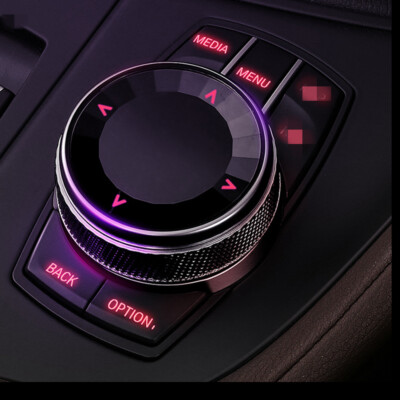 IDrive MultiMedia Knob Aluminum alloy Cover for BMW 2013-2016 F30 F31/34 3Series