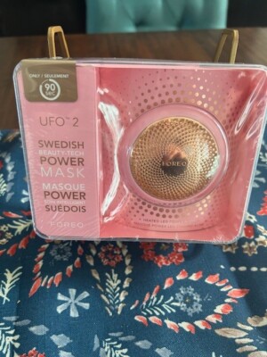FOREO UFO 2 LED SONIC POWERED MASK -Pearl Pink- Brand New