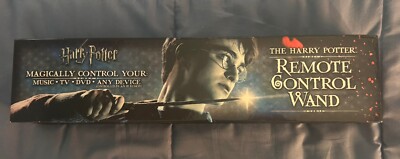 Harry Potter Universal Remote Control Wand New never Used W/Box & Instructions