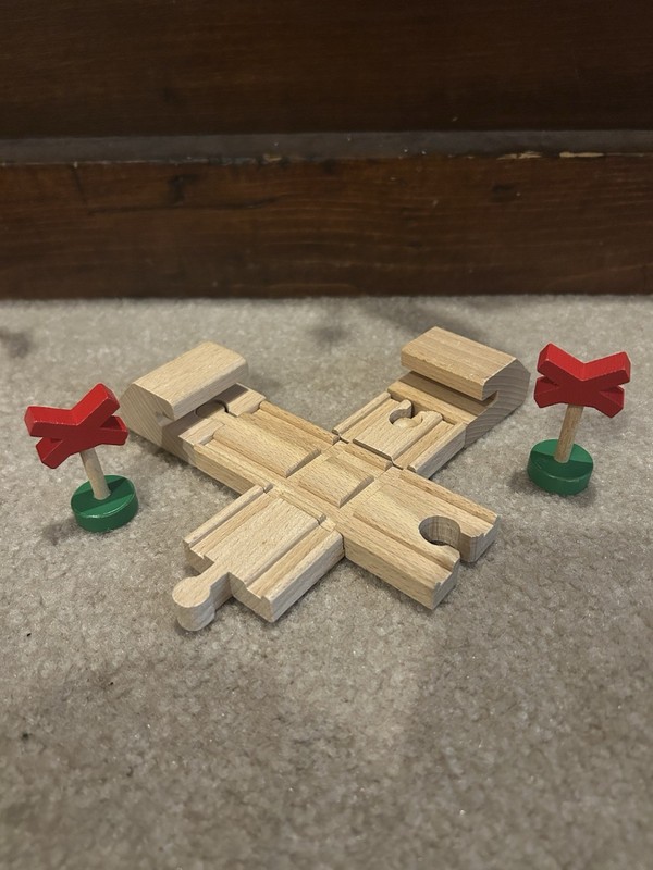 Brio 33349 vintage 1990s track crossing 