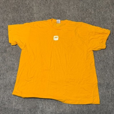 Vintage 00S Delta Mens T-Shirt Size XL Yellow Hbo Latino Pro Weight