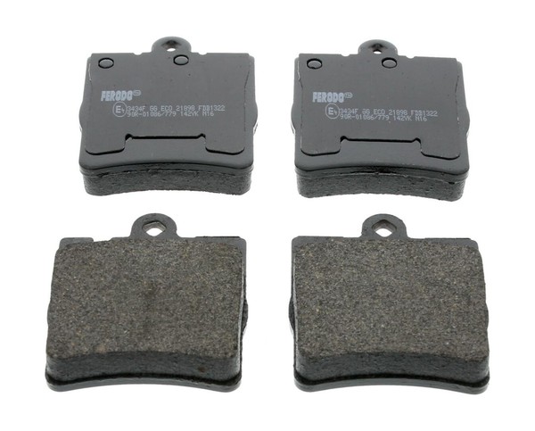 Bremsbelagsatz Scheibenbremse Premier ECO Friction Ferodo FDB1322 FüR W203 R171-image