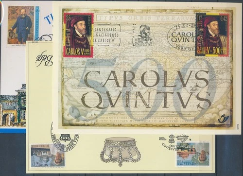 XE59641 Belgium joint issues mixed thematics First Day Sheet used