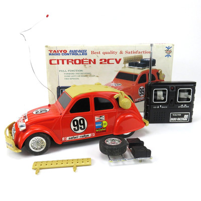 1982 Taiyo Citroën 2CV Safari Paris Dakar Rallye Radio-Racer R/C Japan