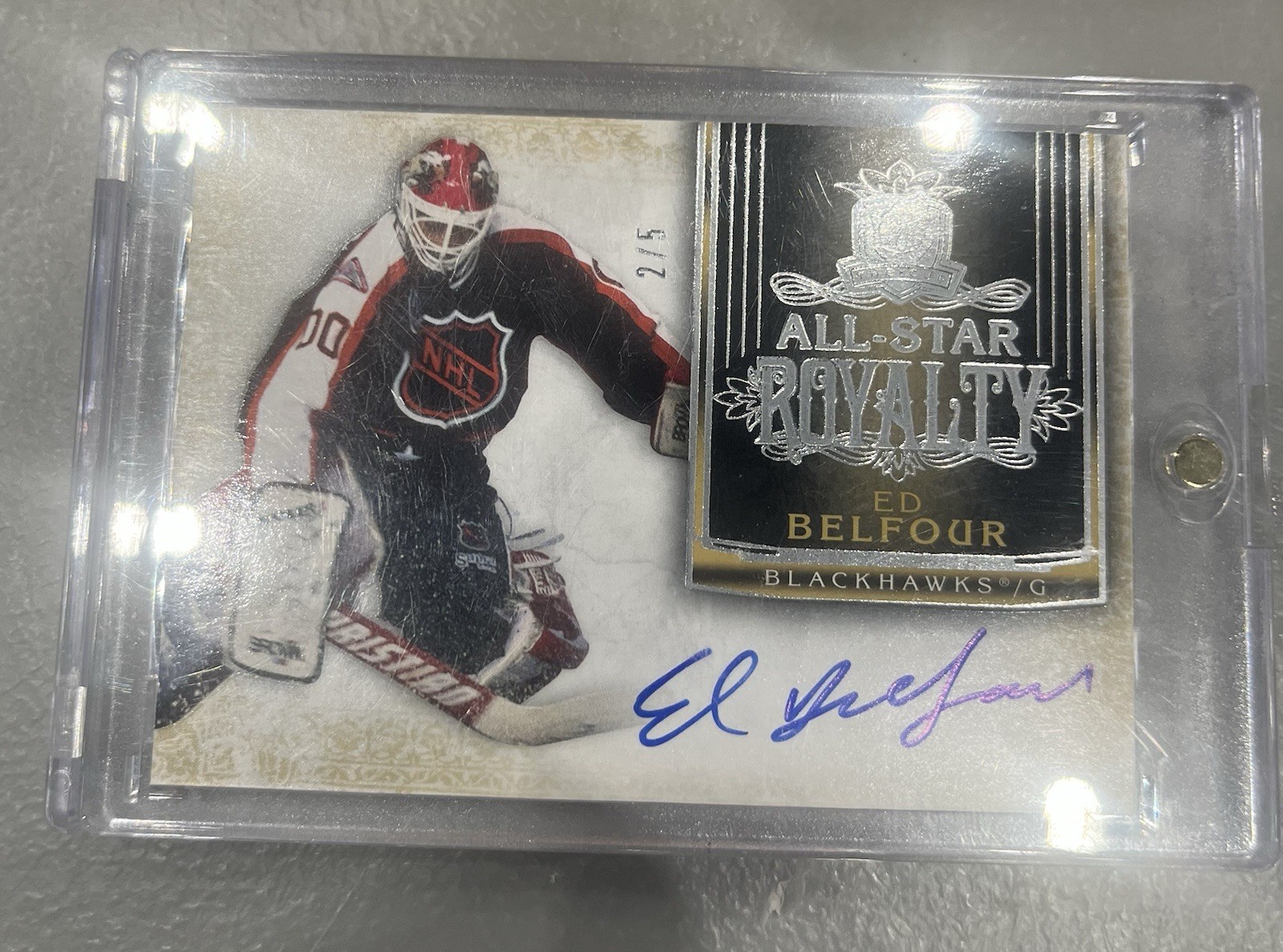 2024/25 Upper Deck The Cup Ed Belfour All Star Royalty Auto #ASR-EB 2/5