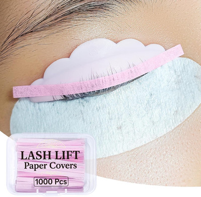 Lash Lift Papers Strips 1000PCS - Upgrade for Plasatic Wrap/Lift Ribbon, Easy-To