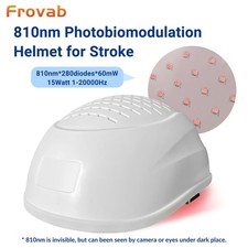 810nm NIR Red Light Therapy Helmet for Brain Health, Stroke Parkinson Alzheimer