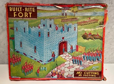 VINTAGE 1930 BUILT RITE FORT WARREN PAPER PRODUCTS COMPANY LAFAYETTE INDIANA