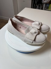 Skechers Womens Cleo Maya Blush Memory Foam Wide Fit Flats