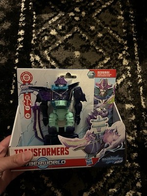 Transformers Cyberworld Scourge Energon Surge Ultimate Cyber Changer Figure NEW
