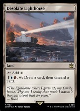 4x Desolate Lighthouse ~ Near Mint Universes Beyond: Doctor Who MTG Magic x4 4 U