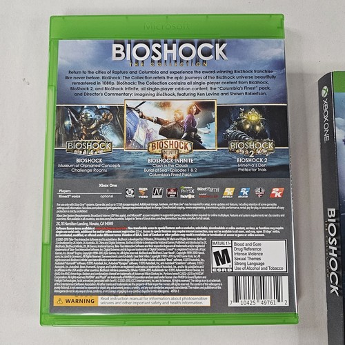 Bioshock The Collection Microsoft Xbox One 2 set dischi completo ottime condizioni LEGGI⬇ - Foto 6 di 7