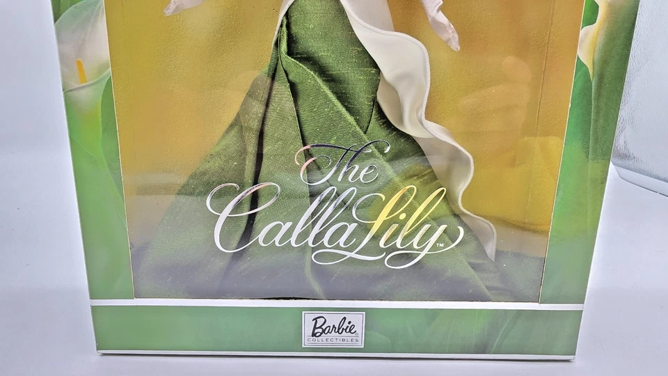 Muñeca Barbie The Calla Lily 2001 colección flores en moda 29912 nueva en caja original B3 Foto 2 de 4