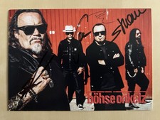 Böhse Onkelz AK Musik Autogrammkarte original signiert
