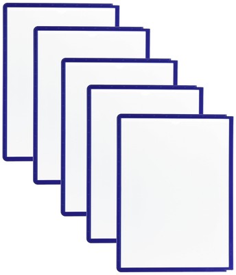 Durable SHERPA Display Panels   A4 Format in Dark Blue   Pack of 5 Panels   To B