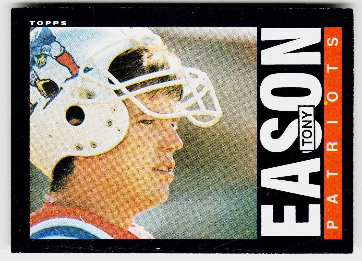 Tony Eason, 1985 Topps, #323, New England Patriots, RC