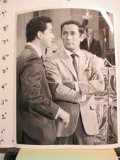 ABC TV show photo 1960s JOEY BISHOP Regis Philbin rehearsal