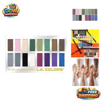 Ultimate 16 Color Eyeshadow Palette - Smooth, Smudge Proof & Dual Applicator