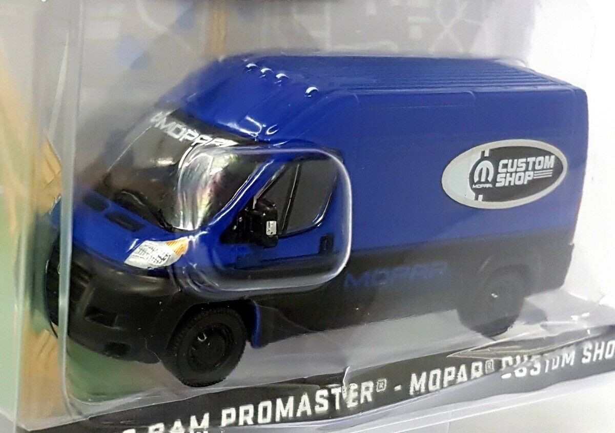 Greenlight 1/64 - 2018 Dodge RAM Promaster Mopar Custom Shop Blue Van