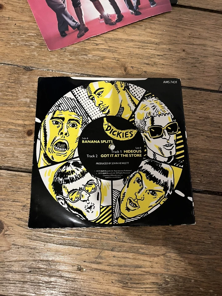 JOB LOT 12 PUNK 7”s SEX PISTOLS CLASH SKIDS GEN X ZOUNDS CONFLICT TUBEWAY ARMY  - Image 4 of 4