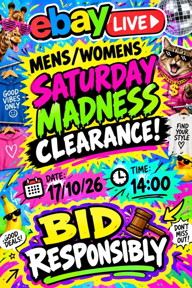 🌊🐈's WOMENS, MENS & KIDS SATURDAY CLOTHING CLEARANCE MADNESS! BNWT + MORE