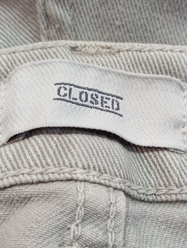 CLOSED Jeans slim fit Donna Taglia IT 38 grigio chiaro stile casual - Foto 3 di 5