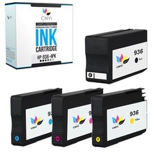 Black Color Ink Cartridges Lot for HP 936 for OfficeJet Pro