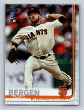 2019 Topps Update #US40 Travis Bergen RC MLB San Francisco Giants