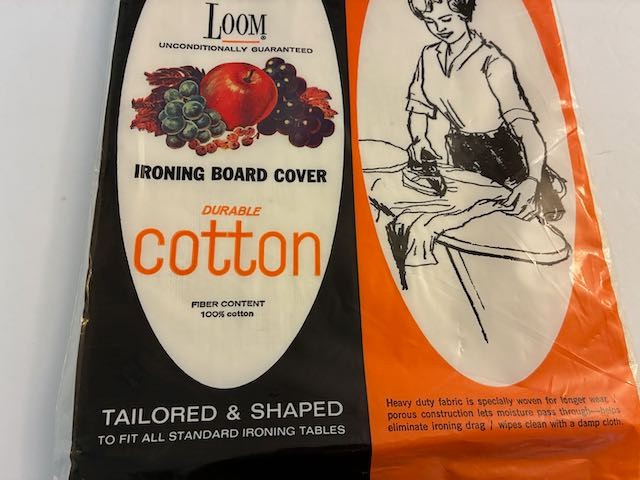 Vintage NOS Fruit of the Loom IRONING BOARD COVER 100% Cotton