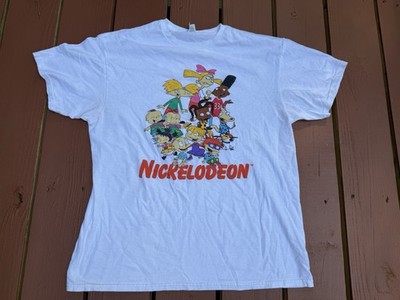 Vintage Rugrats T-Shirt Nickelodeon Viacom Delta Pro Weight Men s Size Large