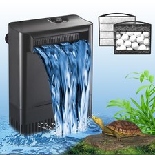Turtle Tank Filter Aquarium Filter Power Adjustable 30-55 Gal. 290GPH Filter