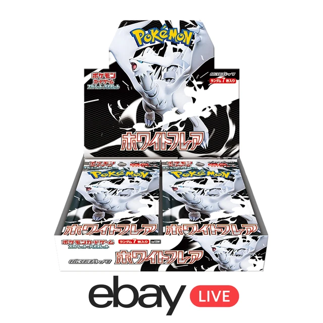 White Flare Booster Box sv11W Pokemon Japanese EBAYLIVE DEALSDROPS