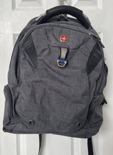 SwissGear ScanSmart Laptop Backpack, Grey, 18 Inch