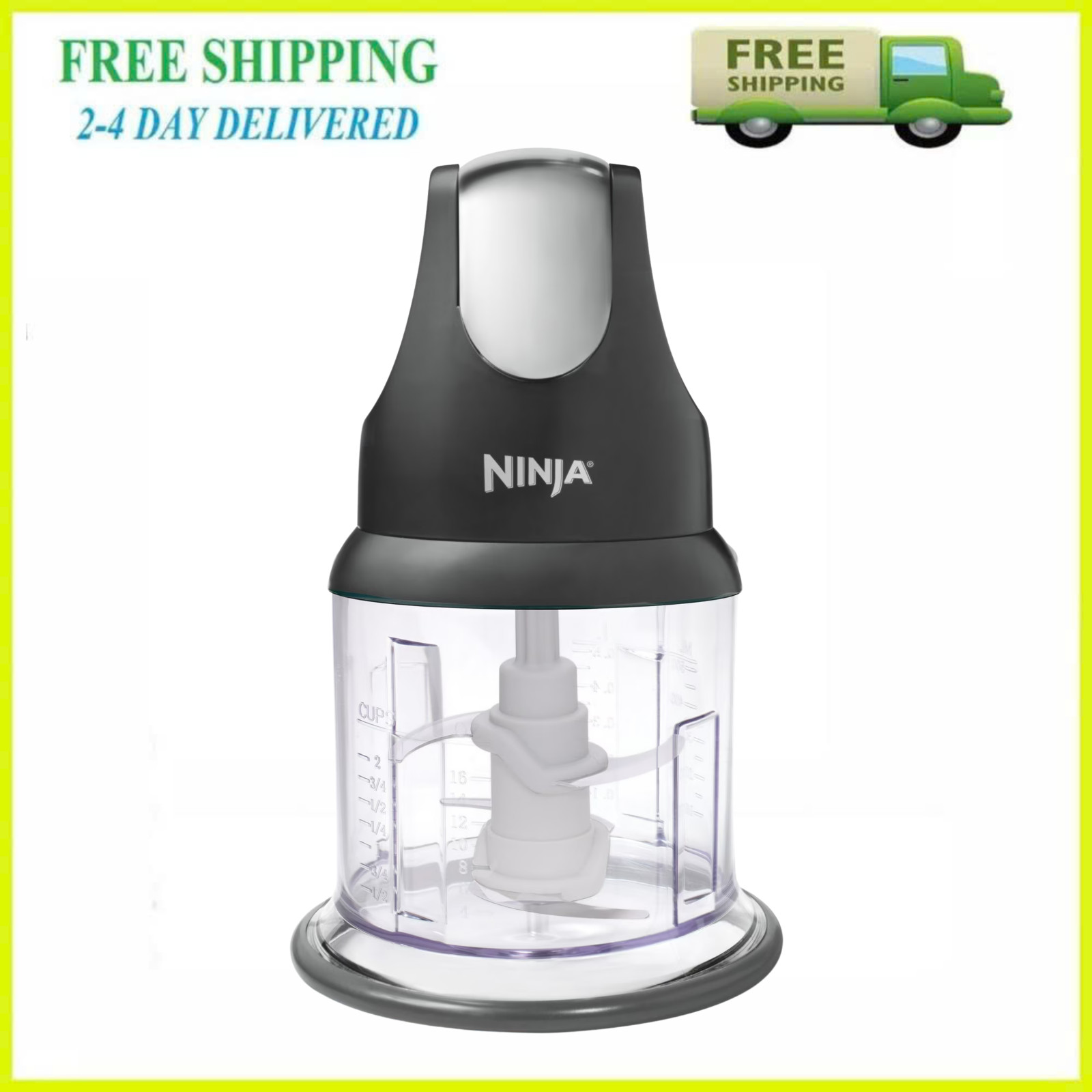 Ninja Express Chop Food Processor 200W Mini Chopper Mince Pu