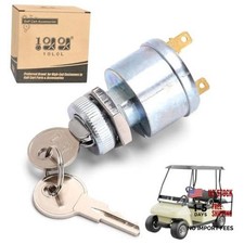 Golf Cart Starter Ignition Key Switch for EZGO Electric Golf Cart 17421G1, 2