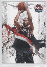 2012-13 Panini Past & Present Raining 3's Nicolas Batum #15 2j3