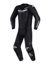 Alpinestars GP Force V2 Zweiteiler black Gr. 48 Lederkombi schwarz
