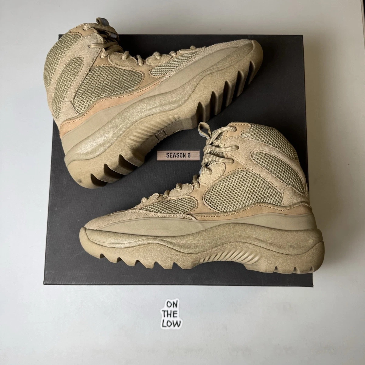 Preços baixos em Yeezy Desert Boot Beige | eBay