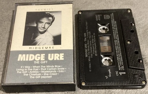 Midge Ure - The Gift - 1985 Chrysalis Canada Cassette Tape CRC Issue - Tested EX