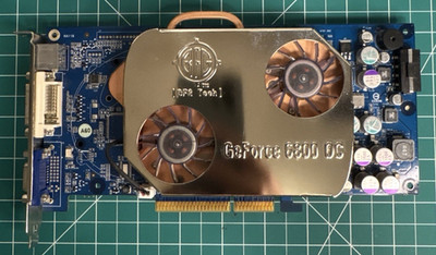 BFG NVIDIA GeForce 6800 OC AGP Graphics Card 128MB Dual Fan Cooling