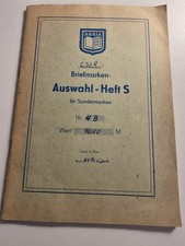 Briefmarkenauswahlheft Tschechoslowakei