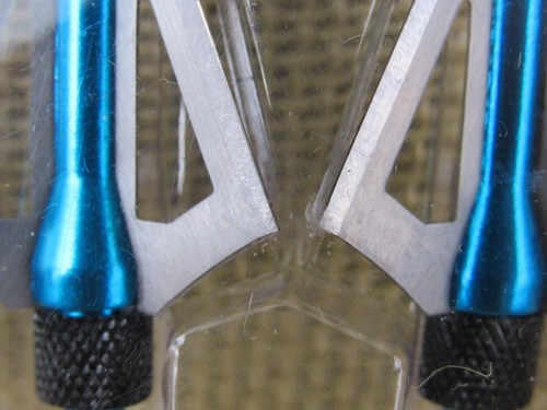 ARCHERY HUNTING TESTE LARGHE Confezione Sigillata da 6 ~ Blu ~ NUOVO - Foto 6 di 7