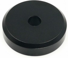 45 Record Adapter Aluminum 45 RPM Adapter for Record Player Black