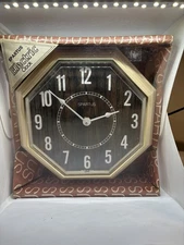 Vintage Electric Clock Spartus Brand New in the box Sealed