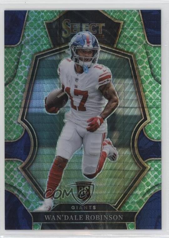 2022 Panini Select Dragon Scale Prizm 55/89 Wan'Dale Robinson #174 Rookie RC 0c6