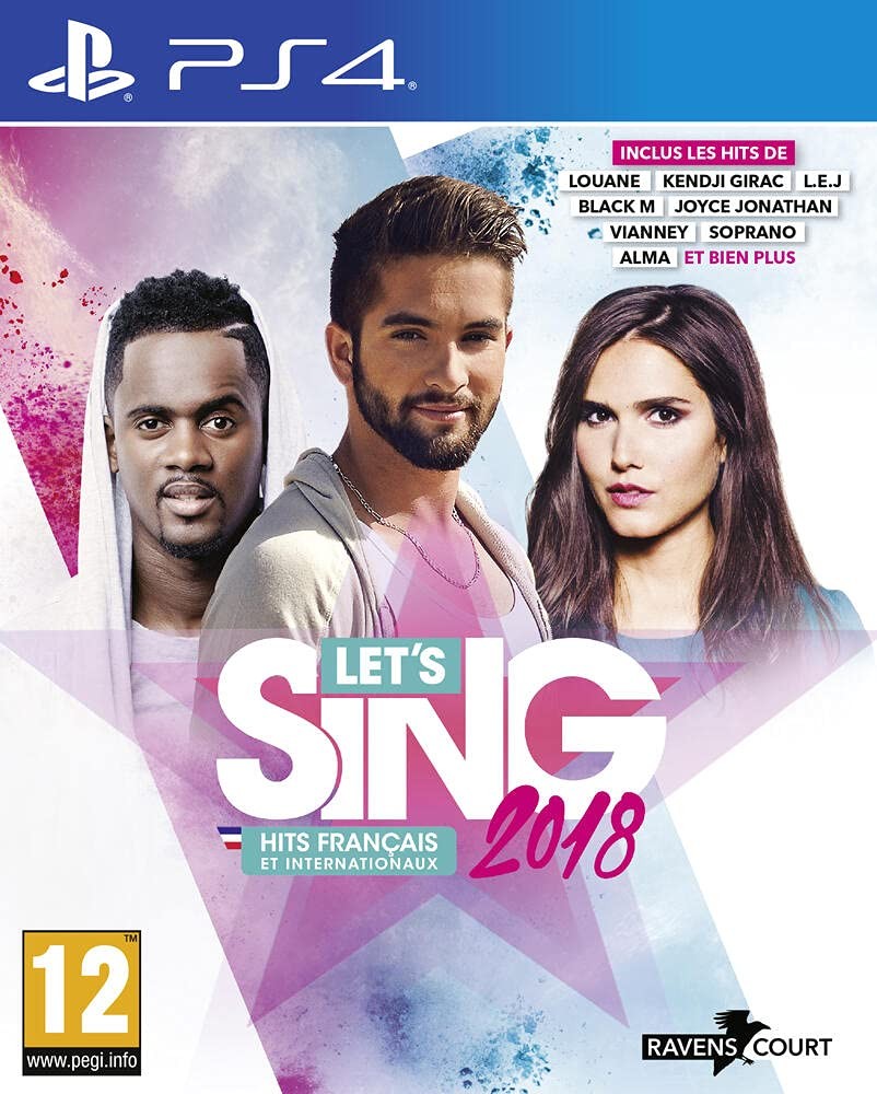 LET'S SING 2018 HITS FR + INTER - PS4 (Sony Playstation 4)
